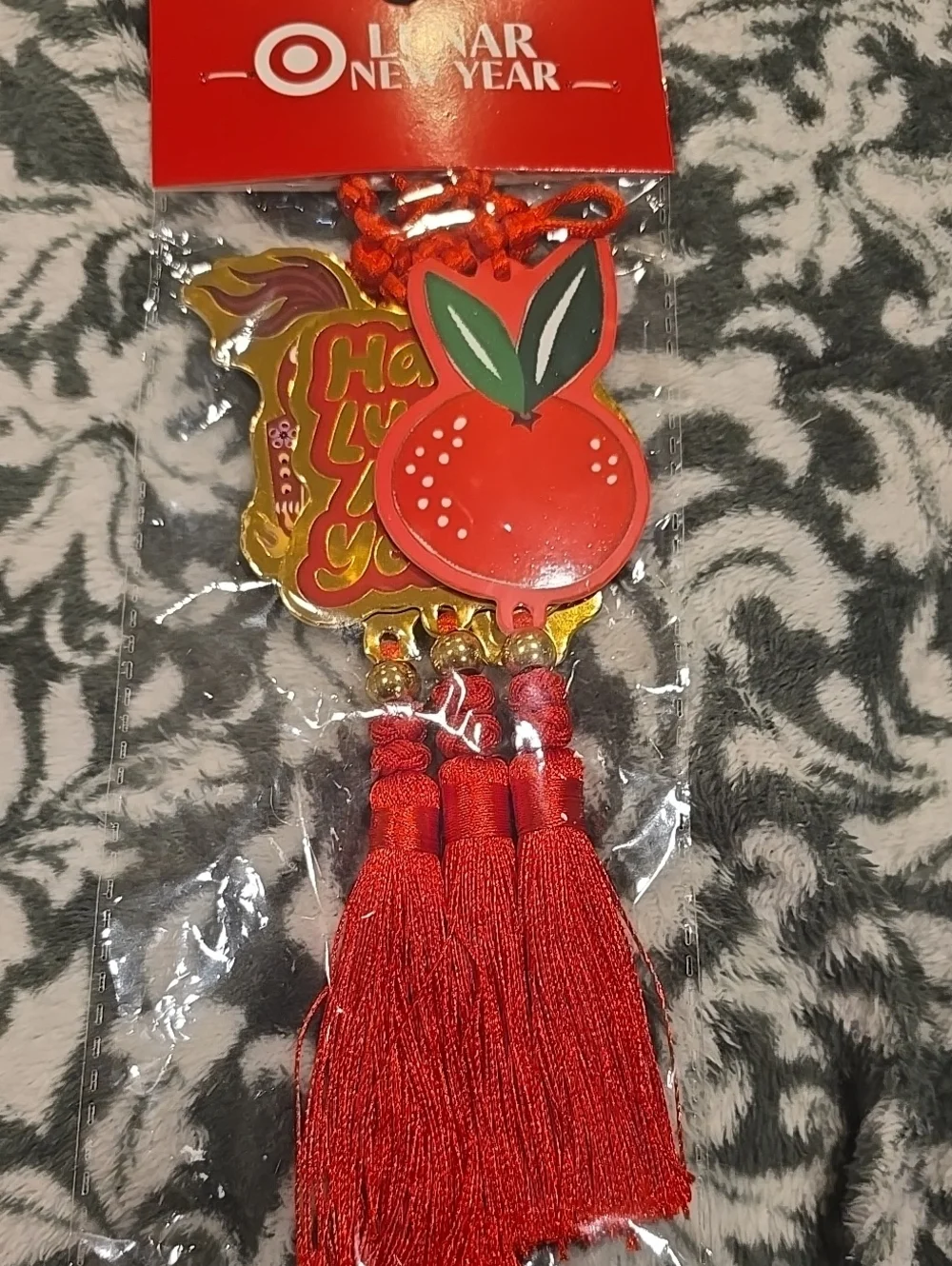 ❤️10/$10 New Target Lunar New Year Ornament Set - Red and Gold Chinese New Year
